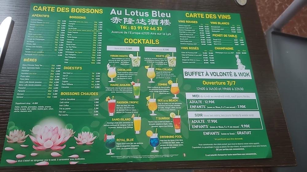 Au Lotus Bleu - Menu Image 2